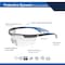 Ge Safety Glasses, Anti-Fog & Anti-Scratch, Clear Lens, Gray/Blue Frame GE101CAF - alternate 3